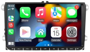 VW Skoda Seat hatalmas kijelzős 2 DIN Autórádió magyar Android  rendszerrel CAN adapter kormányvezérlés Wifi Bluetooth DSP