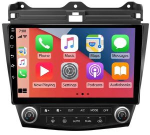 Honda Accord 7 (2003-2007) 10″ érintős magyar menüs Android rendszerrel GPS autóhifi gyári helyére
