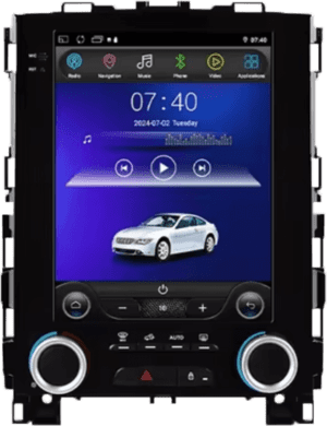 Renault Megane 4 (2006-2012) hatalmas „Tesla style” kijelzős Android Autóhifi fejegység fizikai gombokkal magyar menüvel GPS navigációs autórádió