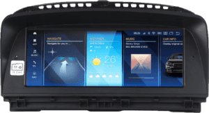 BMW 7 E65 E66 (2001-2008) 8,8″-os gyári kinézetű magyar menüs GPS navigációs autórádió Wifi Bluetooth DSP Optikai BOX-szal