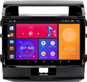 Toyota Land Cruiser (2007-2015) 9″ magyar menüs GPS Android autórádió gyári helyére