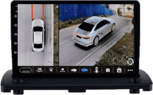 VOLVO XC90 (2004-2014) 9″-os kijelzős Autórádió műszerfal tetejére magyar Android rendszerrel kormányvezérlés Wifi Bluetooth