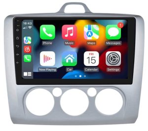 Ford Focus MK2 MK3 (2004-2011) 9″ magyar menüs GPS Android autórádió gyári helyére (manuális klímáshoz)