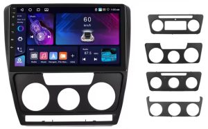 Skoda Octavia 2 (2008-2013) 10″-os magyar menüs Android GPS autórádió navigációval Wifi DSP Bluetooth
