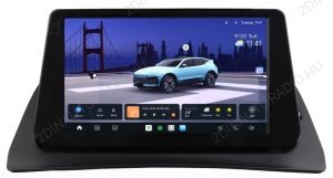 Renault Kangoo (2009-2018) 9"-os kijelzős Autórádió magyar Android rendszerrel kormányvezérlés Wifi Bluetooth DSP
