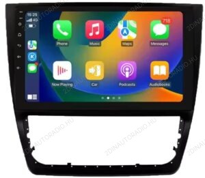 Skoda Yeti (2009-2014) 10"-os magyar menüs Android GPS autórádió navigációval CAN BUS vezérléssel, Wifi, Bluetooth, DSP