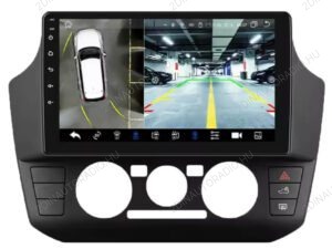 VW UP (2017-2023) 9"-os kijelzős Android autóhifi fejegység magyar nyelvű rendszerrel CANBUS vezérléssel GPS Wifi Bluetooth DSP