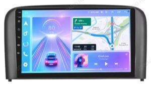VOLVO S80 (2001-2006) 9"-os kijelzős Autórádió magyar Android rendszerrel kormányvezérlés GPS Wifi Bluetooth